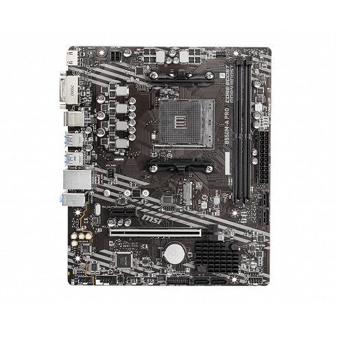 MSI B550M Pro-VDH AMD AM4 DDR4 Micro-ATX Motherboard - Image 2