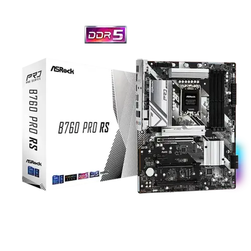 ASRock B760 Pro RS ATX DDR5 Motherboard
