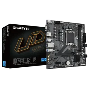 GIGABYTE B760M E DDR5 Micro ATX Motherboard