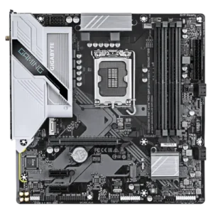 Alternative view of GIGABYTE B760M GAMING PLUS WIFI DDR4 Micro ATX Motherboard