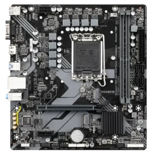 Alternative view of GIGABYTE B760M H DDR4 mATX Motherboard
