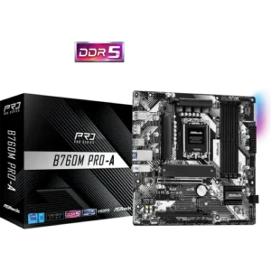 ASRock B760M Pro-A DDR5 Micro ATX Motherboard