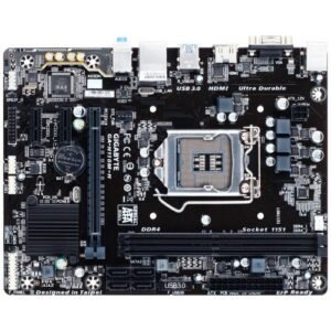 Alternative view of Gigabyte GA-H110M-H Micro ATX Motherboard