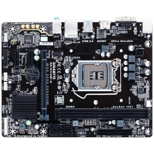 Gigabyte GA-H110M-H Micro ATX Motherboard - Image 2