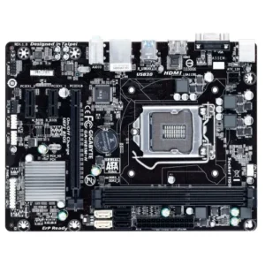 Alternative view of GIGABYTE GA-H81M-H 4th Gen Micro ATX Motherboard