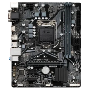 Alternative view of GIGABYTE H410M H V2 10th Gen Micro ATX Motherboard