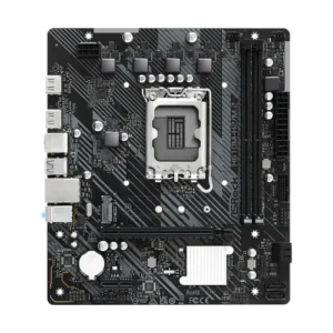 Alternative view of ASROCK H610M-H2/M.2 14th, 13th and 12th Gen mATX DDR4 Motherboard