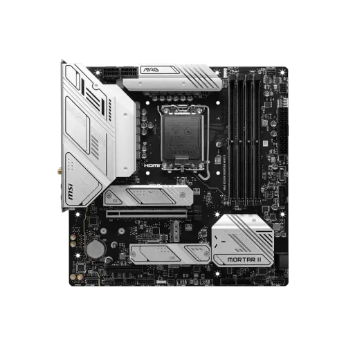 MSI MAG B760M MORTAR WIFI II DDR5 mATX Motherboard - Image 2