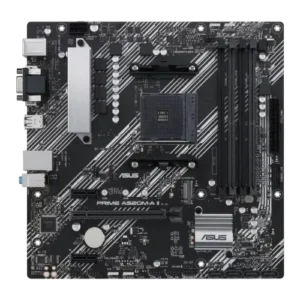Alternative view of Asus PRIME A520M-A II AM4 micro ATX Motherboard