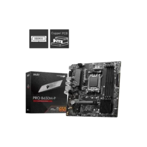 MSI PRO B650M-P DDR5 AMD AM5 mATX Motherboard