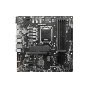 Alternative view of MSI PRO B760M-P DDR5 mATX Motherboard