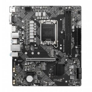 Alternative view of MSI PRO H610M-G DDR4 Micro-ATX Motherboard