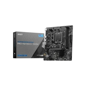 MSI PRO H610M-S DDR4 m-ATX Motherboard