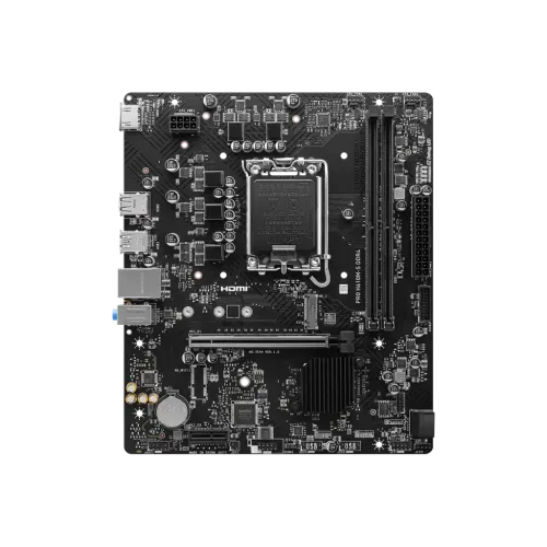 MSI PRO H610M-S DDR4 m-ATX Motherboard - Image 2